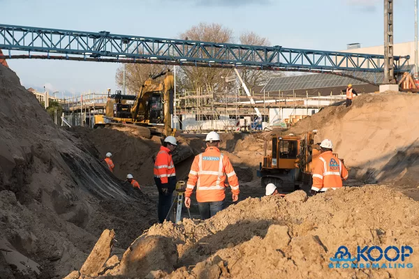 Onderdoorgang Aussenarbeiten Locomotiefstraat Utrecht